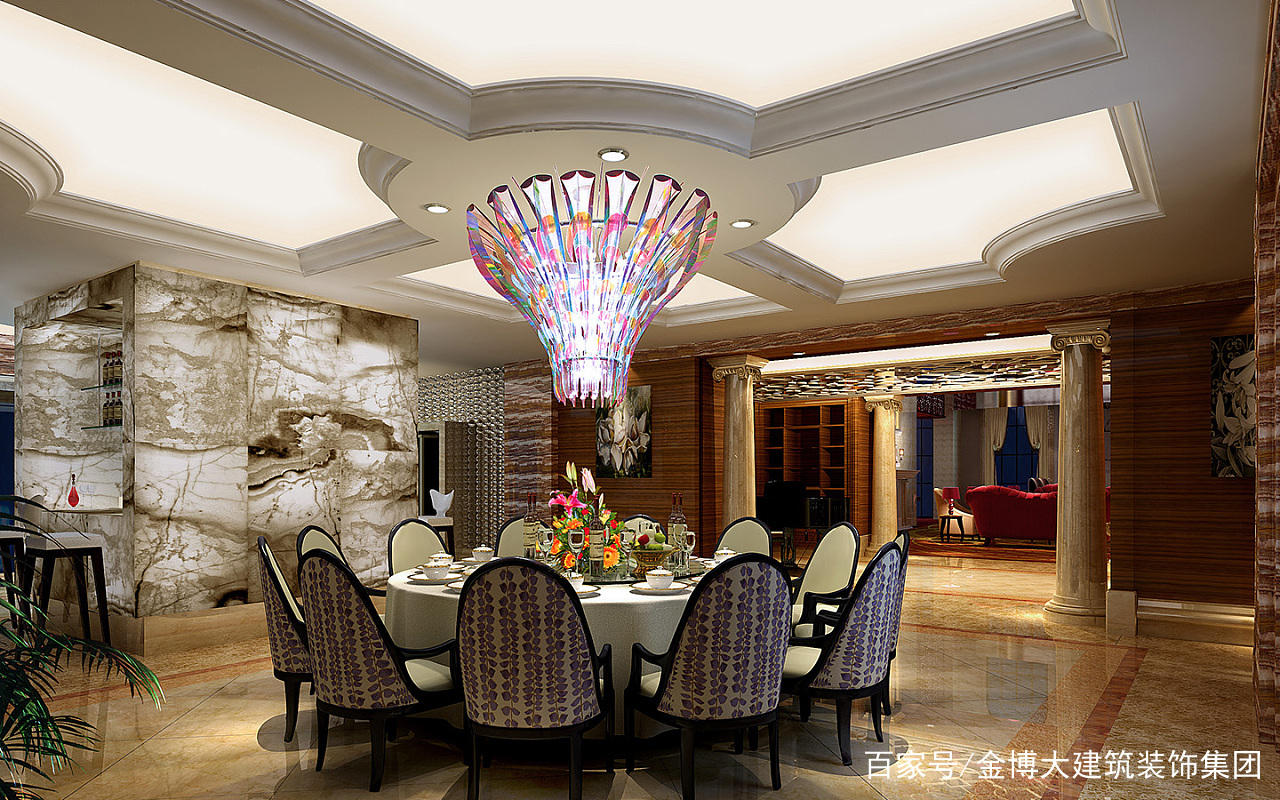 郑州国际星级酒店装修设计公司案例效果图_百科TA说