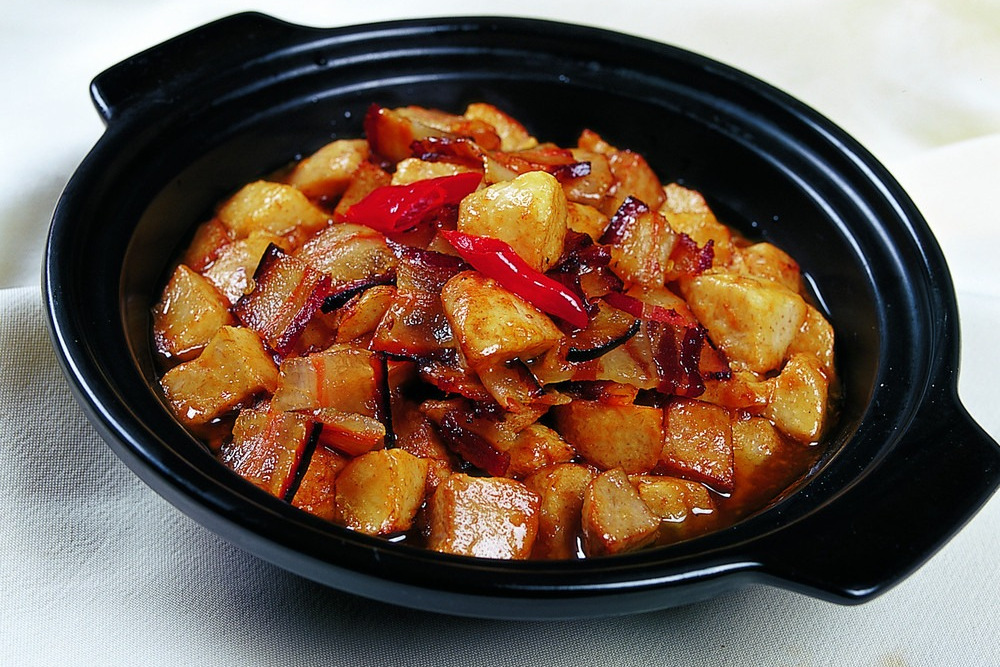 红薯烧肉
