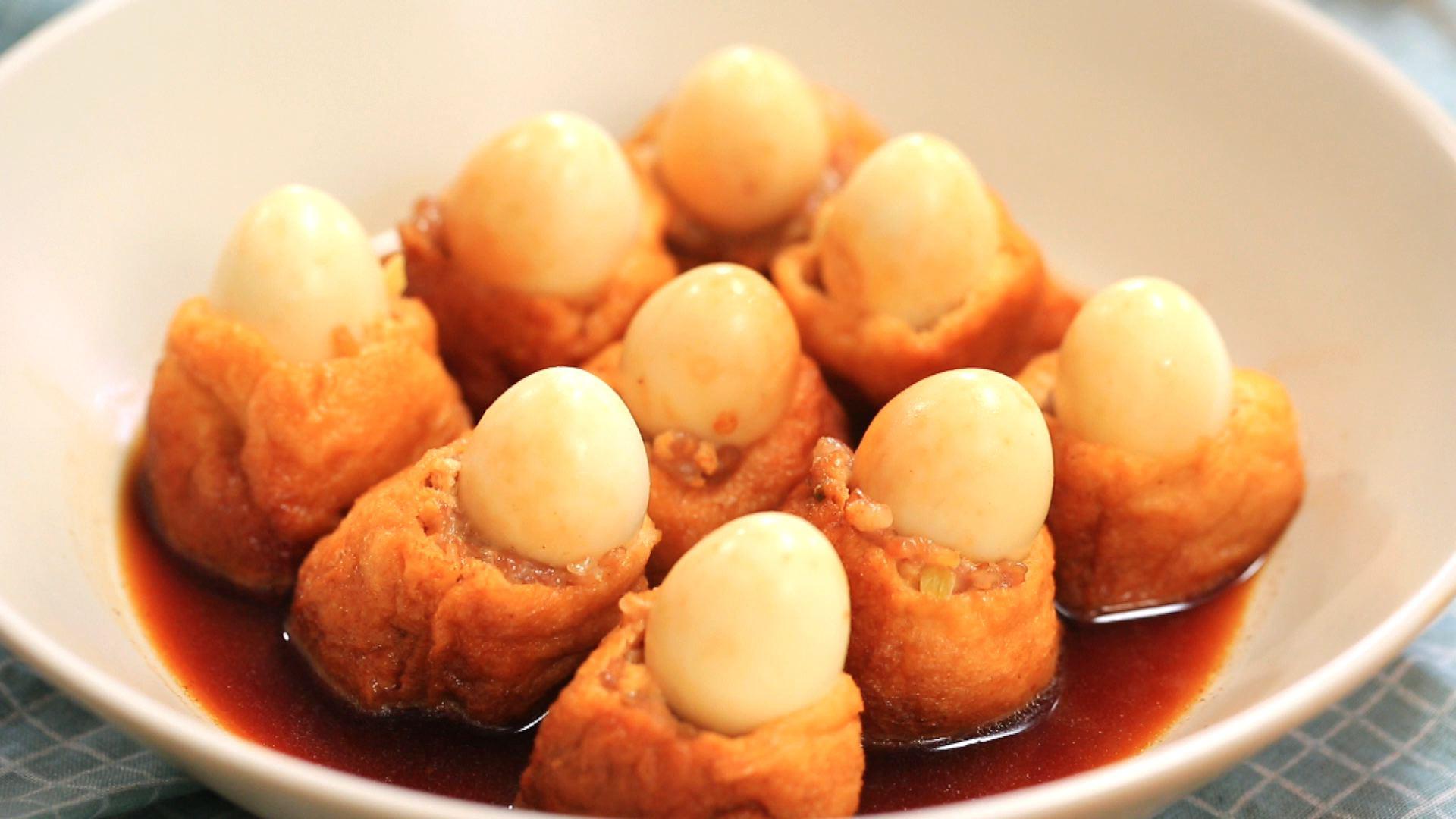鹌鹑蛋蒸豆腐