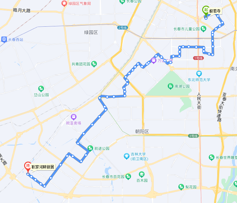 长春公交267路