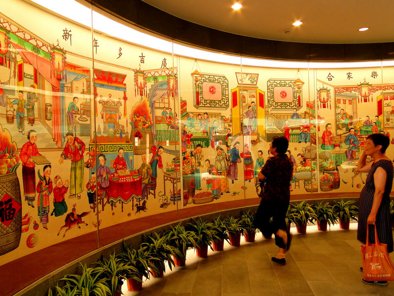  p>天津杨柳青木版年画博物馆始建于二〇〇八年九月,建筑面积三千五百