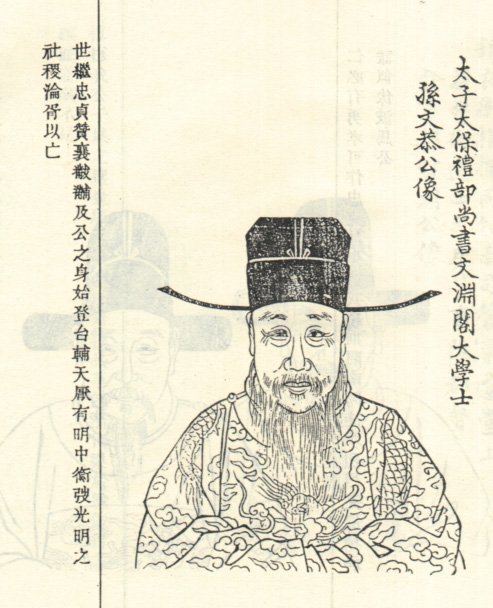  p>孙如游(1549年～1625年),字景文,号鉴湖,余姚人.