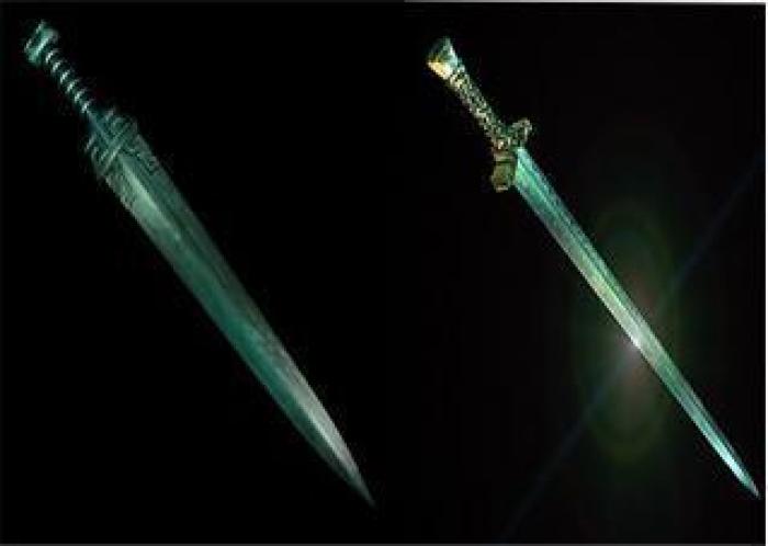  p>雌雄剑相传春秋时吴人 a href="#" data-lemmaid="2665222">干将 