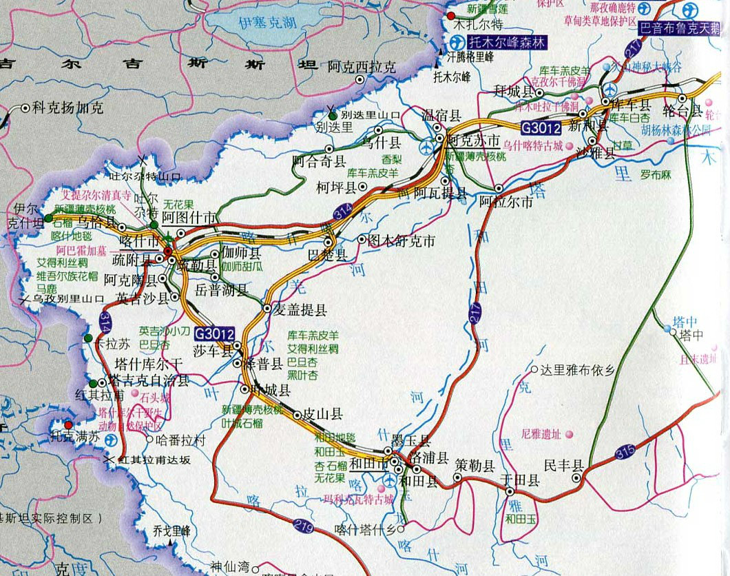 塔里木沙漠公路