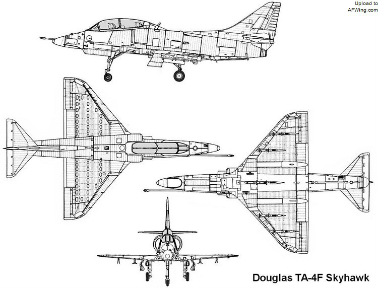 a-4"空中之鹰"(skyhawk)
