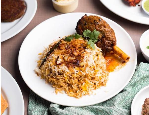 印度鸡肉biryani香饭