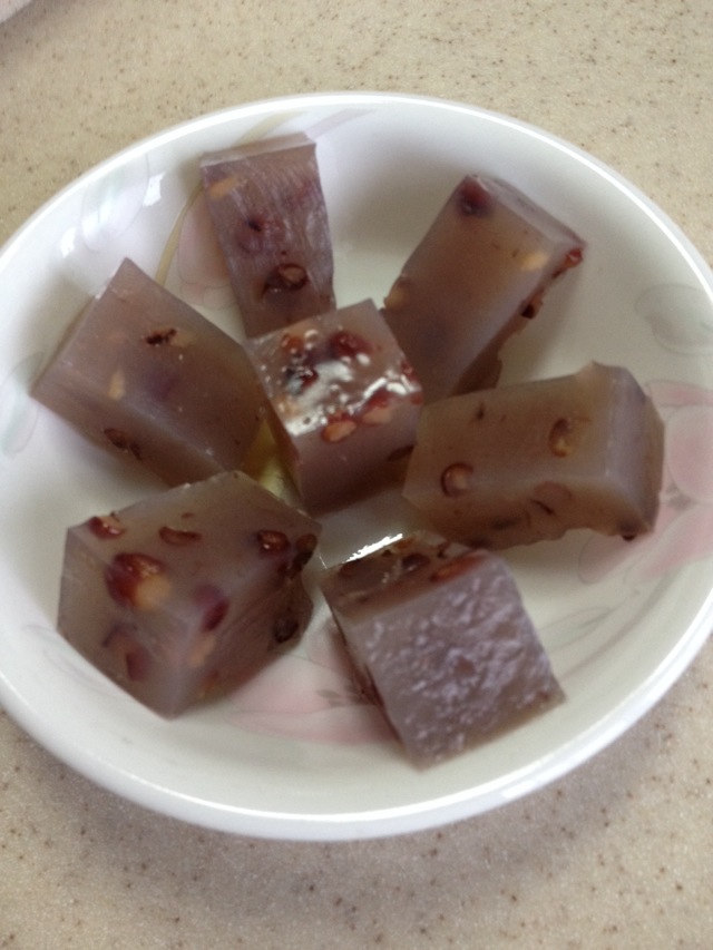 广式红豆马蹄糕