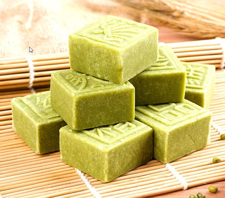 绿豆桂圆莲子糕