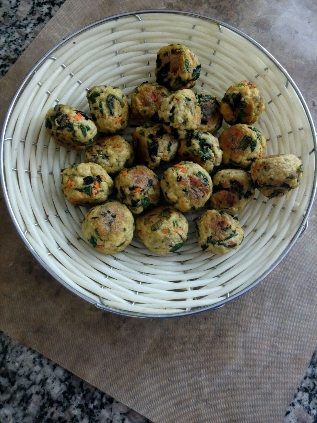 豆腐蔬菜丸子