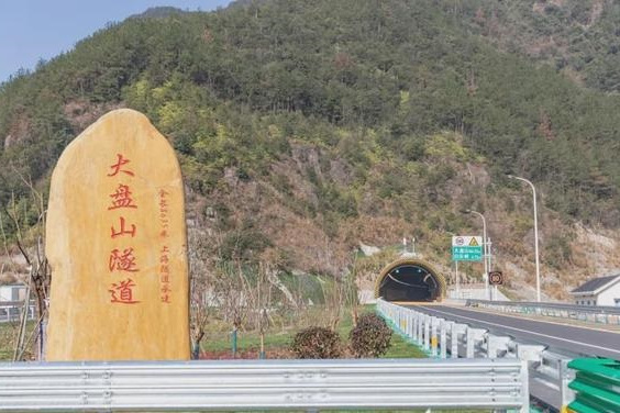 b3y">大盘山隧道,是中国浙江省绍兴市,台州市境内的一条高速公路隧道