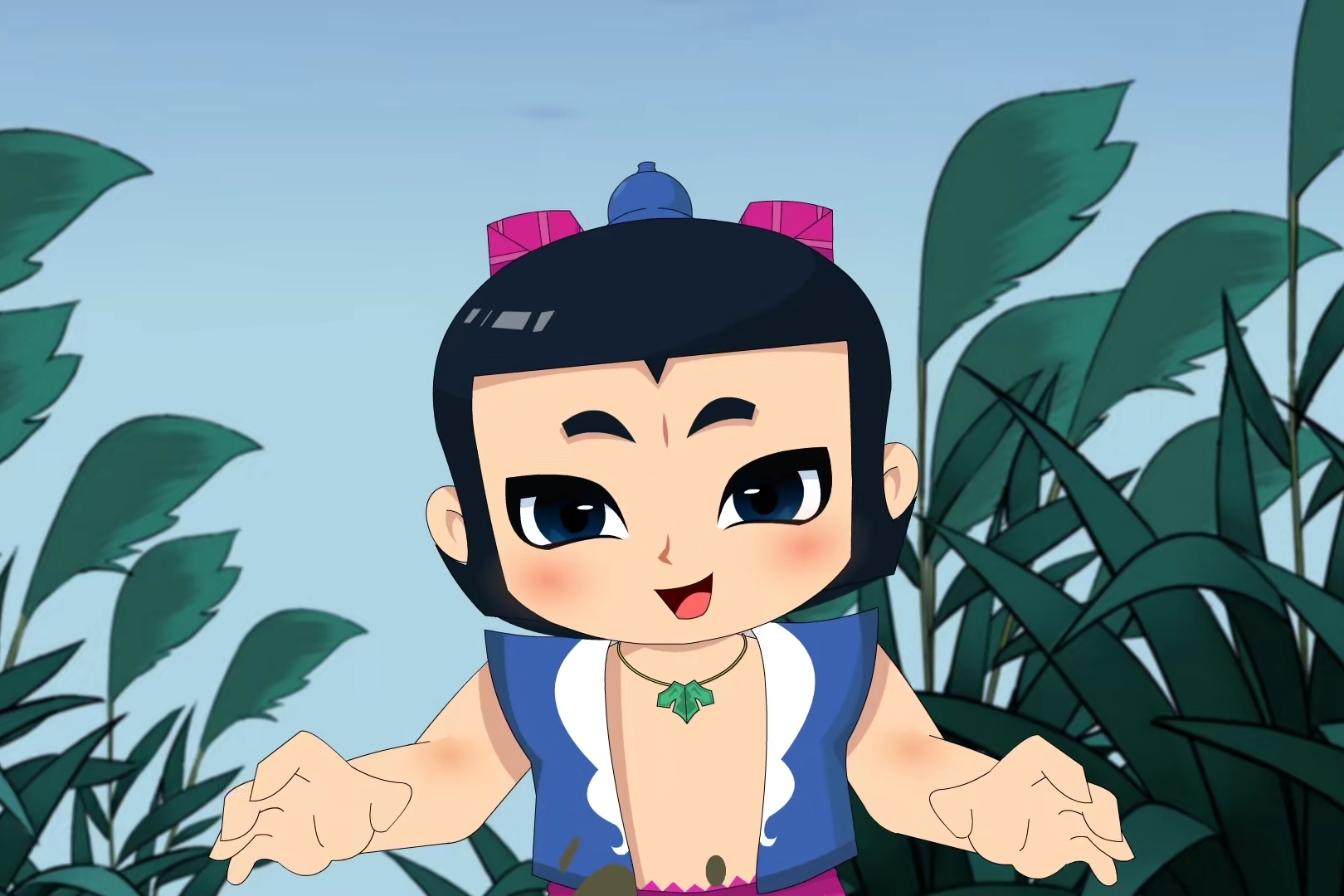 新葫芦兄弟中五娃的绝招,又被称为圣影冰神