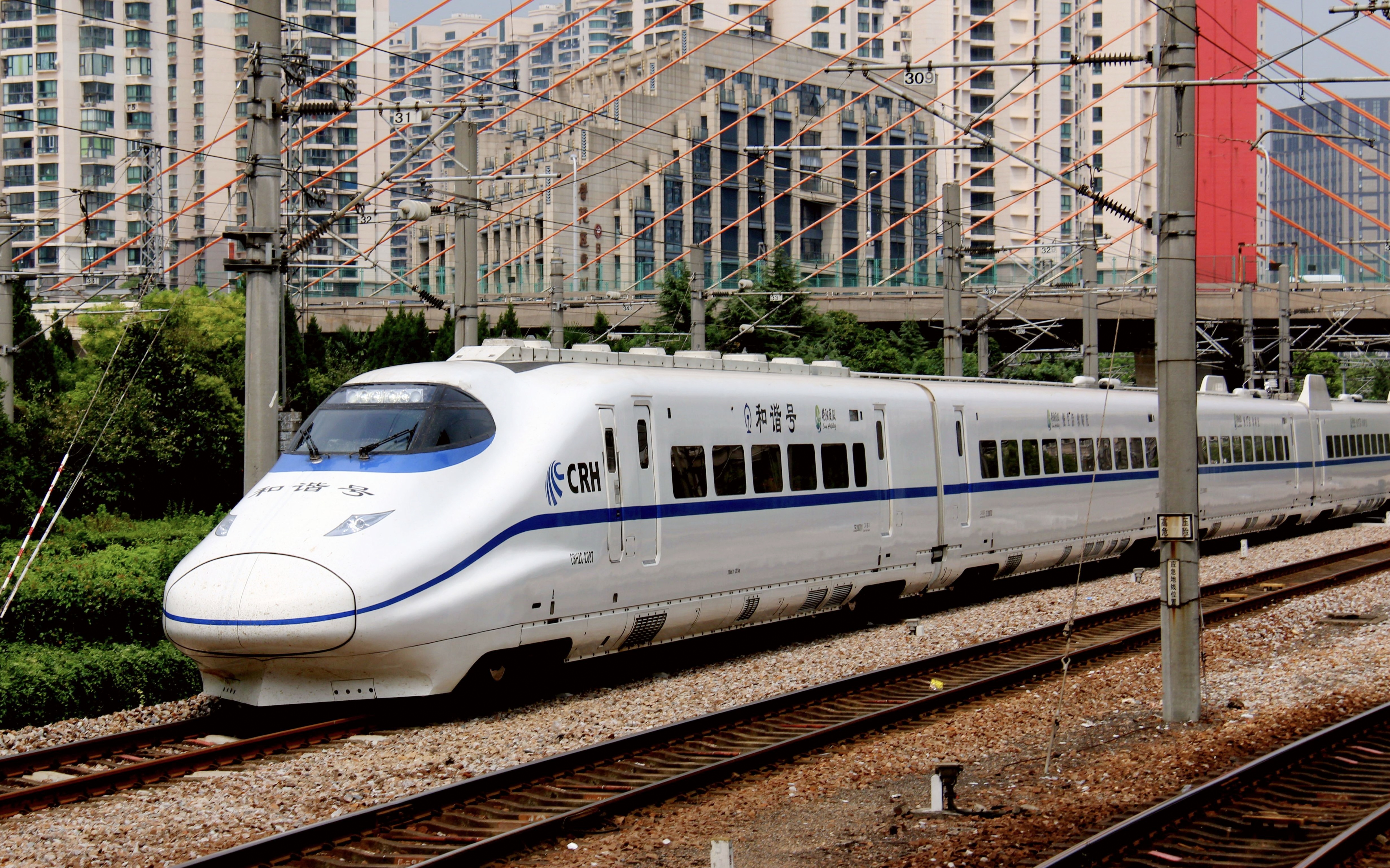 和谐号crh2型电力动车组