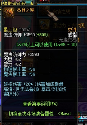 安图恩史诗装备