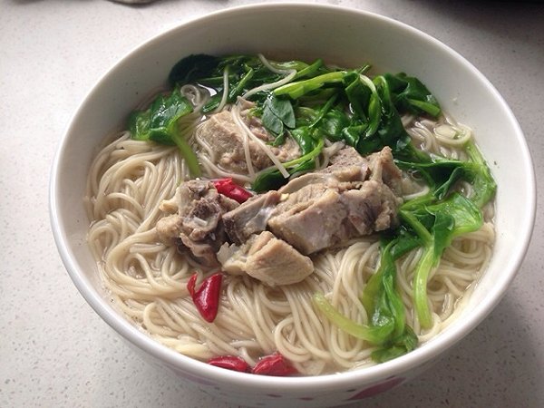 清炖排骨&排骨汤面