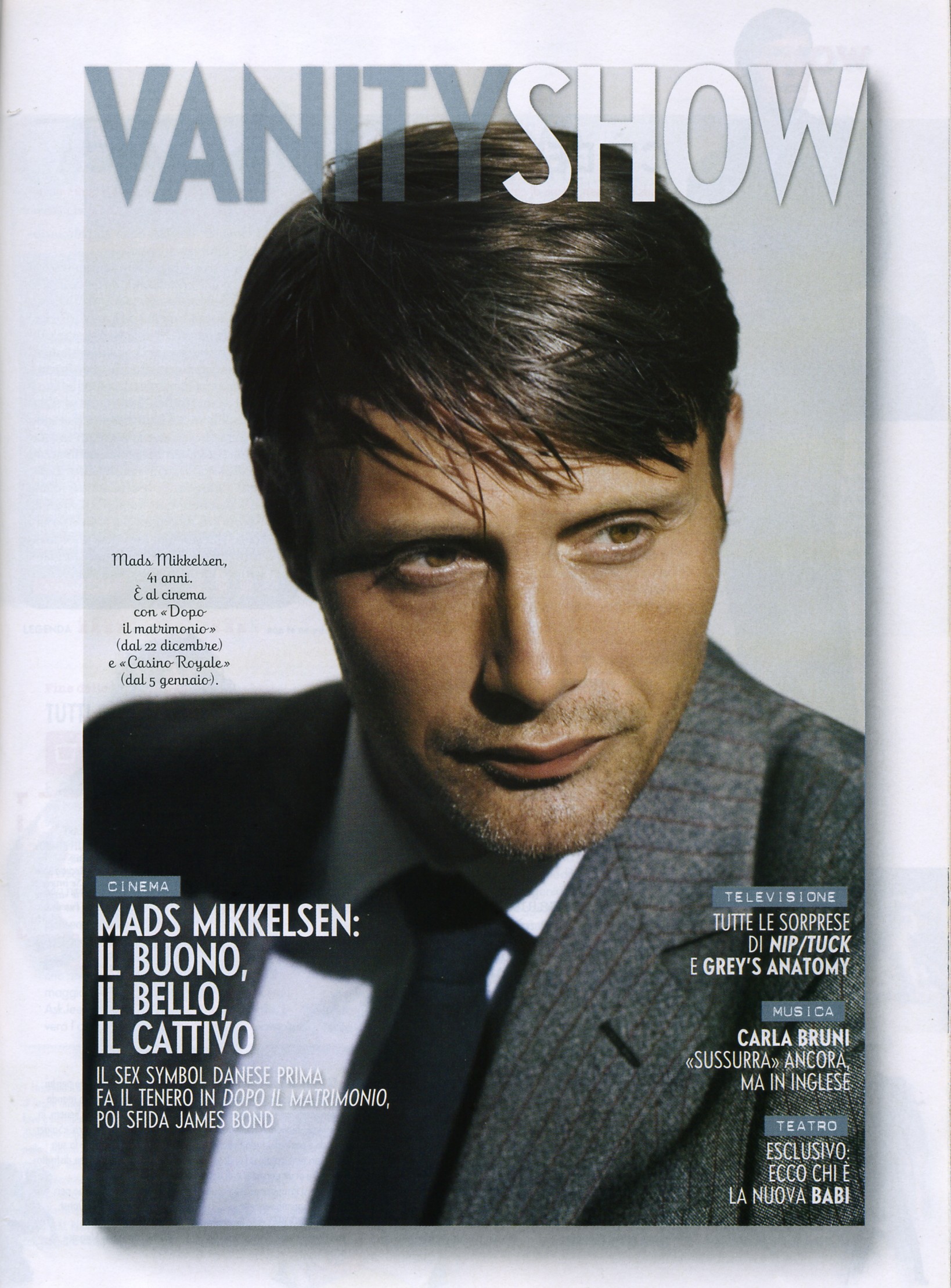  p>麦斯·米科尔森(mads mikkelsen),1965年11月22日出生于丹麦