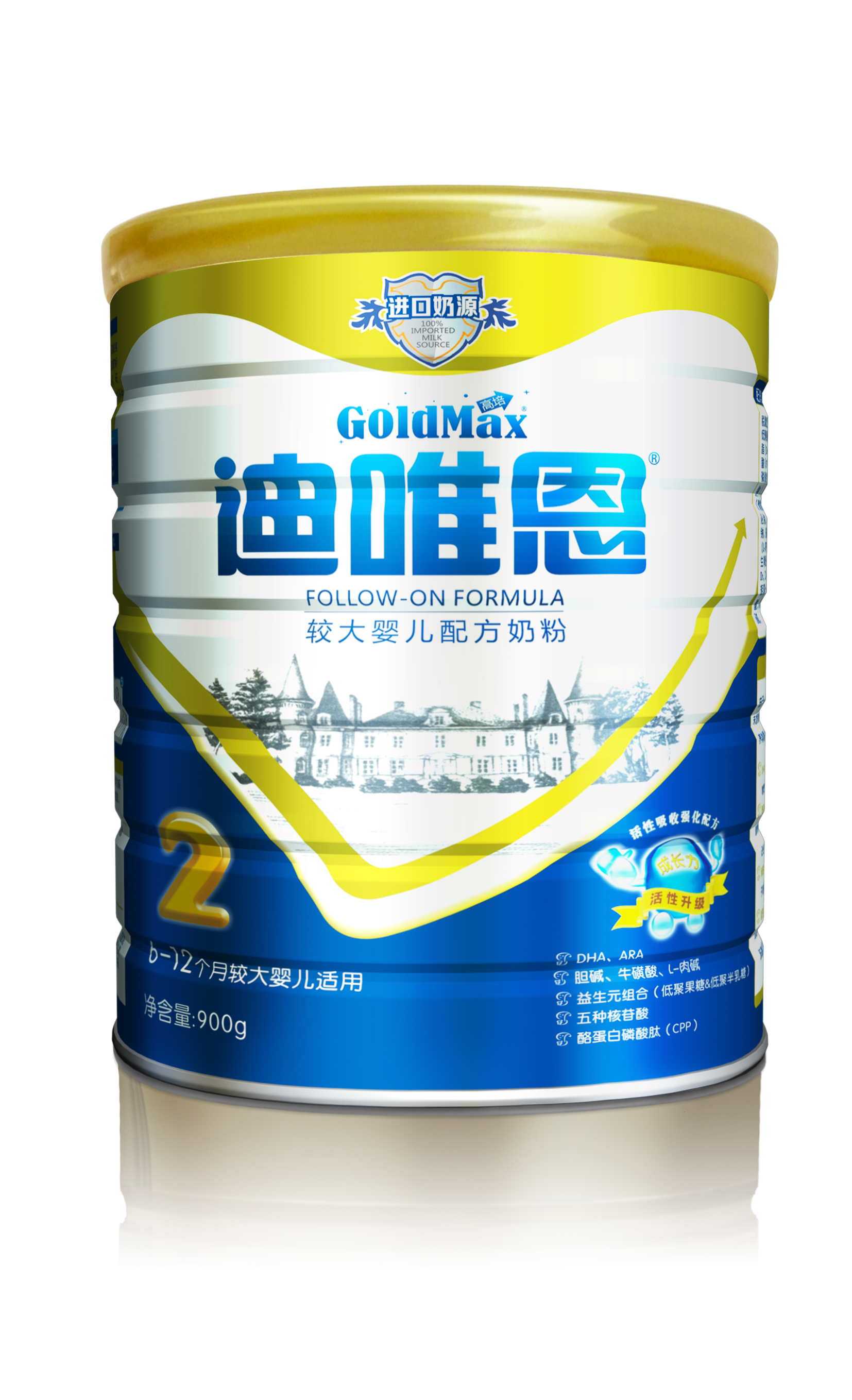  p>原装进口高培·迪唯恩是一款活性吸收强化配方奶粉,"活性吸收"是它