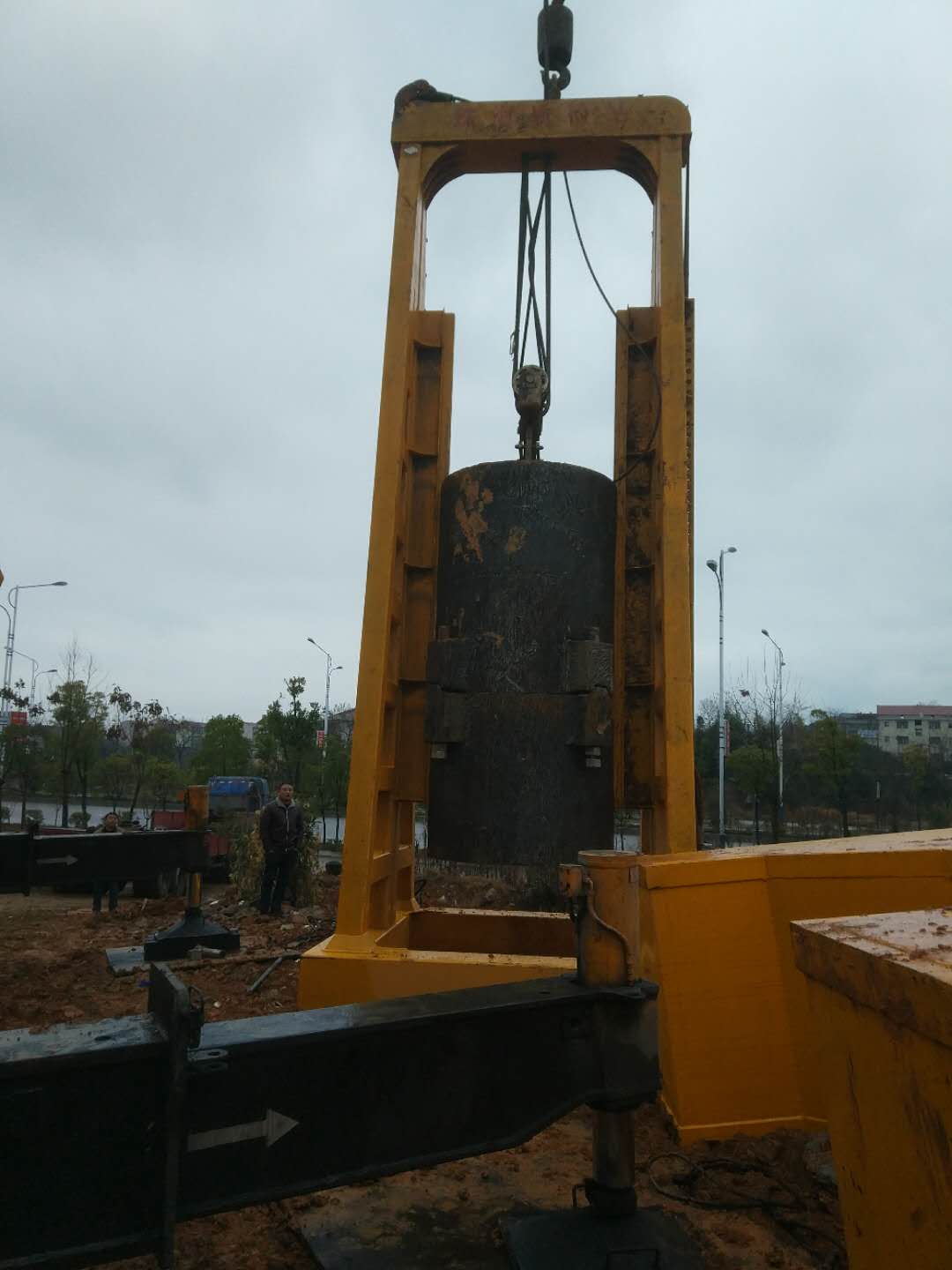 高应变法锤击系统