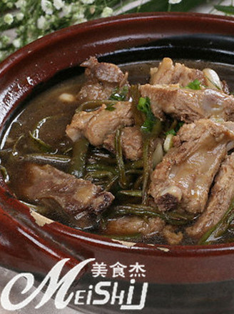 干豆角排骨汤