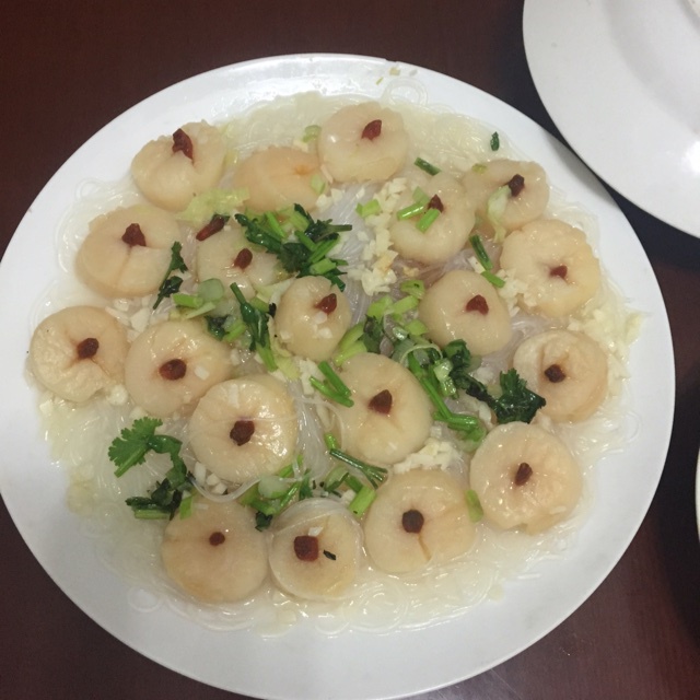 家常粉丝蒸瑶柱