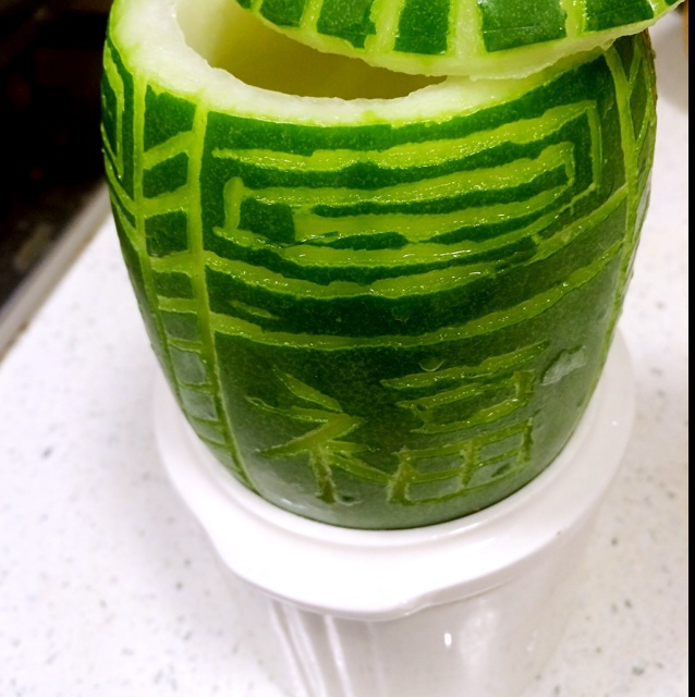 冬瓜雕花
