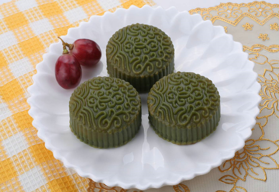 绿茶月饼