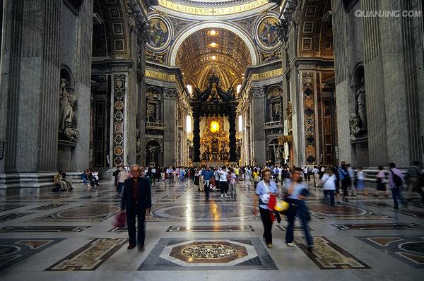 梵蒂冈原为中世纪教宗国的中心,1870年教宗国领土并入意大利后,教宗退