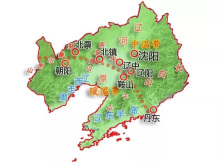辽宁省的气候分界图