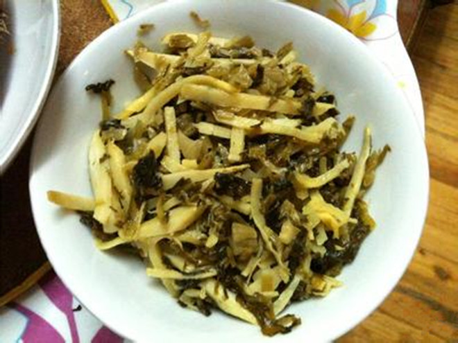 笋丝炒咸菜