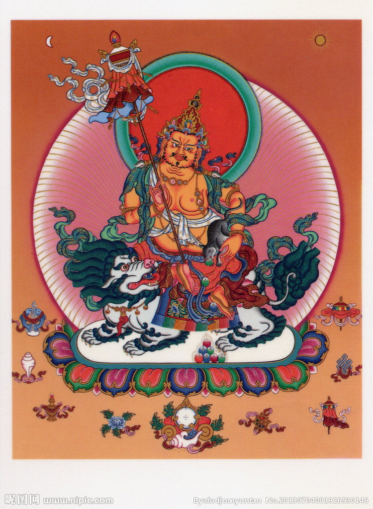  p data-id="gnx4wgic8w">毗沙门天王又名北方多闻天王,为佛教护法之