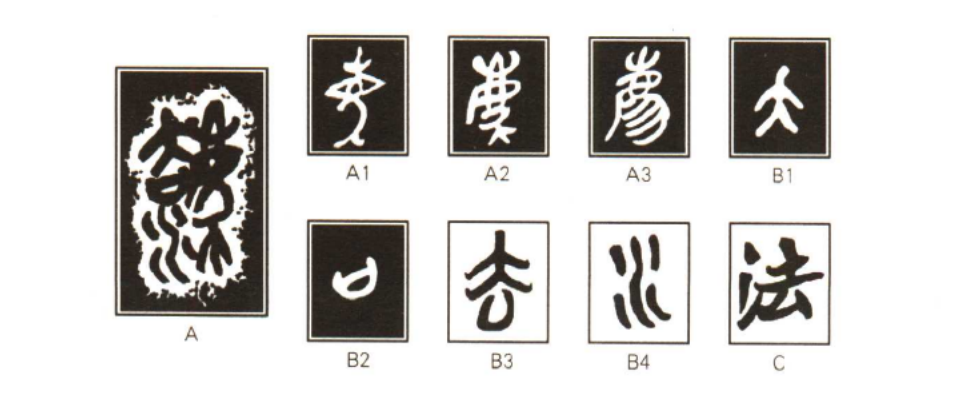 法古字写作"灋",最早见于西周金文.