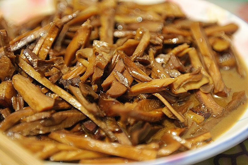 庐山笋干炒五花肉