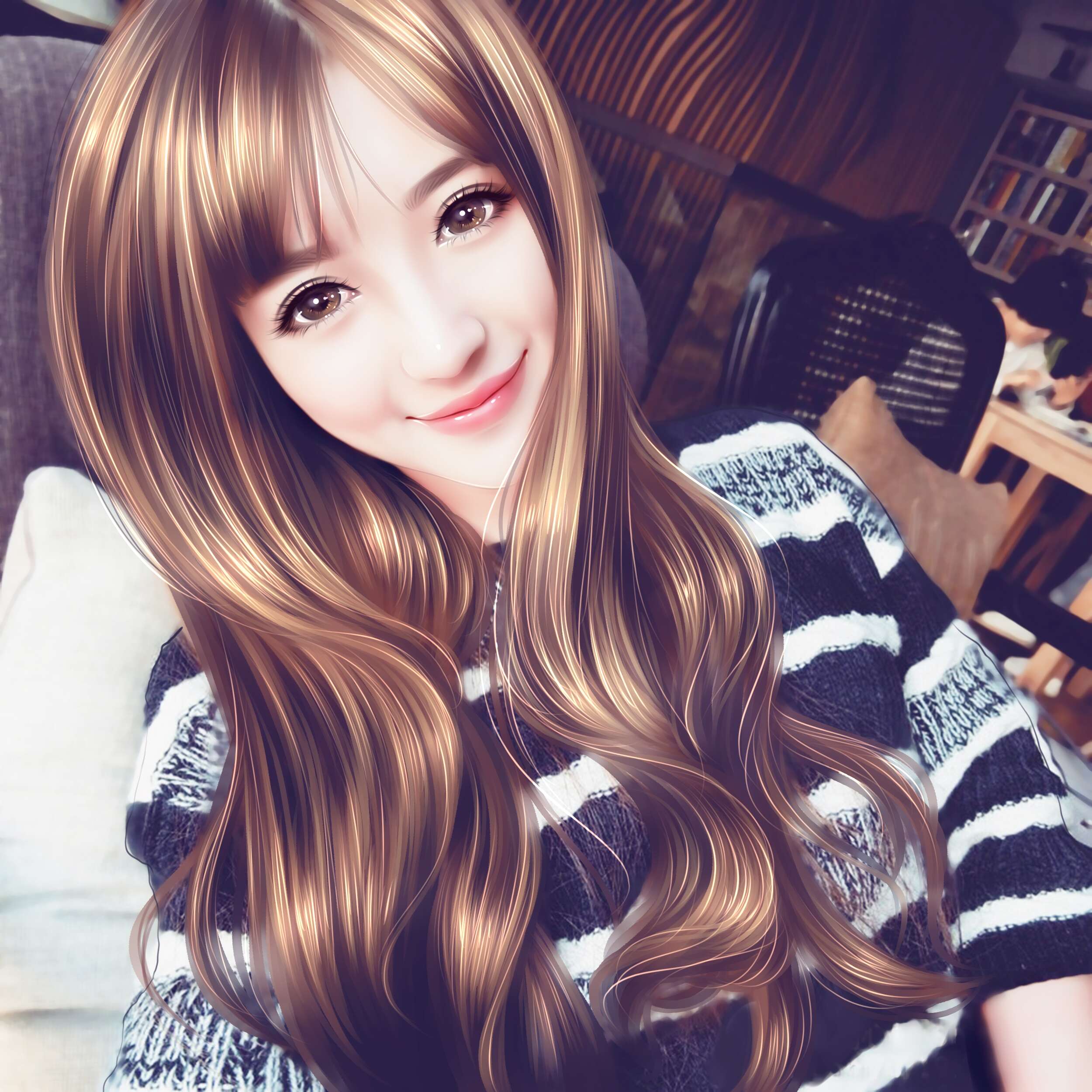 它是用电脑的手段和技巧进行创作的.