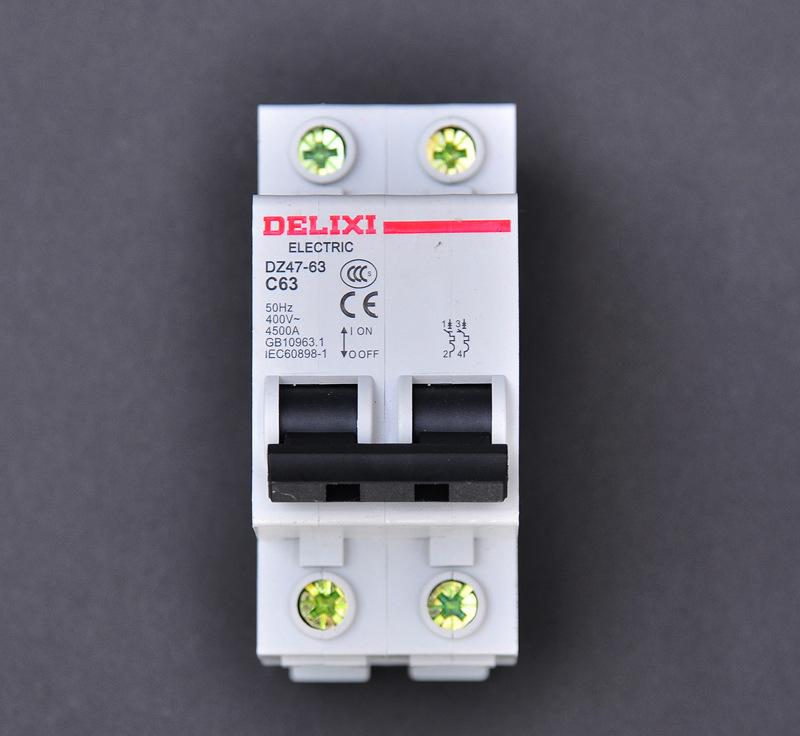 德力西dz47-63 小型断路器