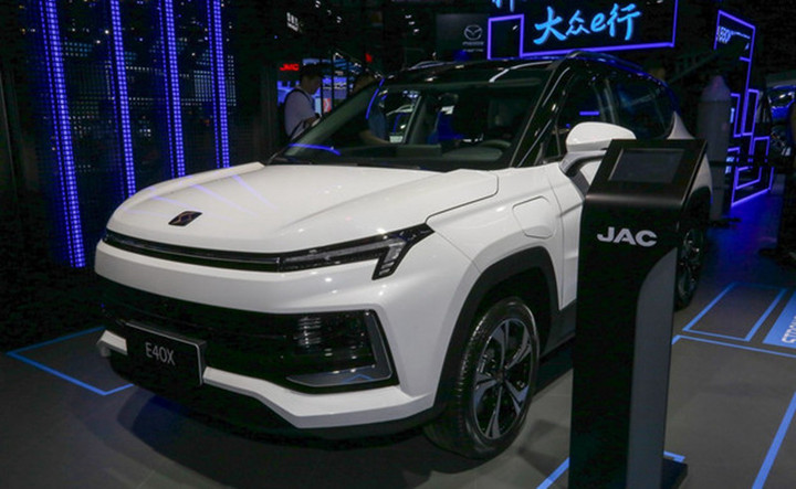 江淮大众思皓E40X发布！NEDC续航502km_百科TA说