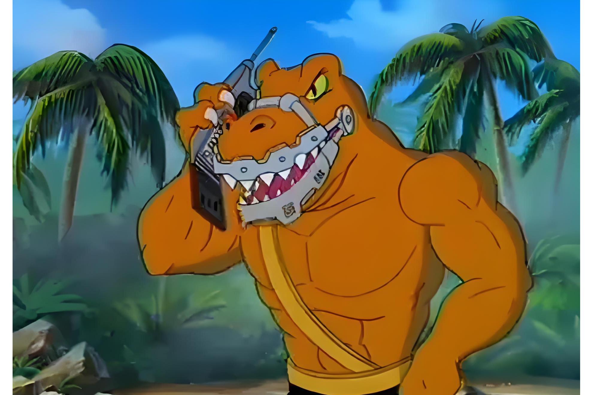 黄鼠龙是美国动画《星际恐龙》中的角色