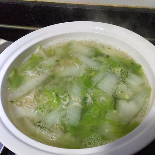 虾皮白菜汤