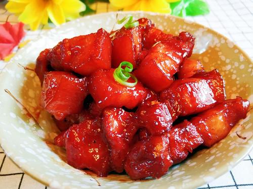南乳汁红烧肉