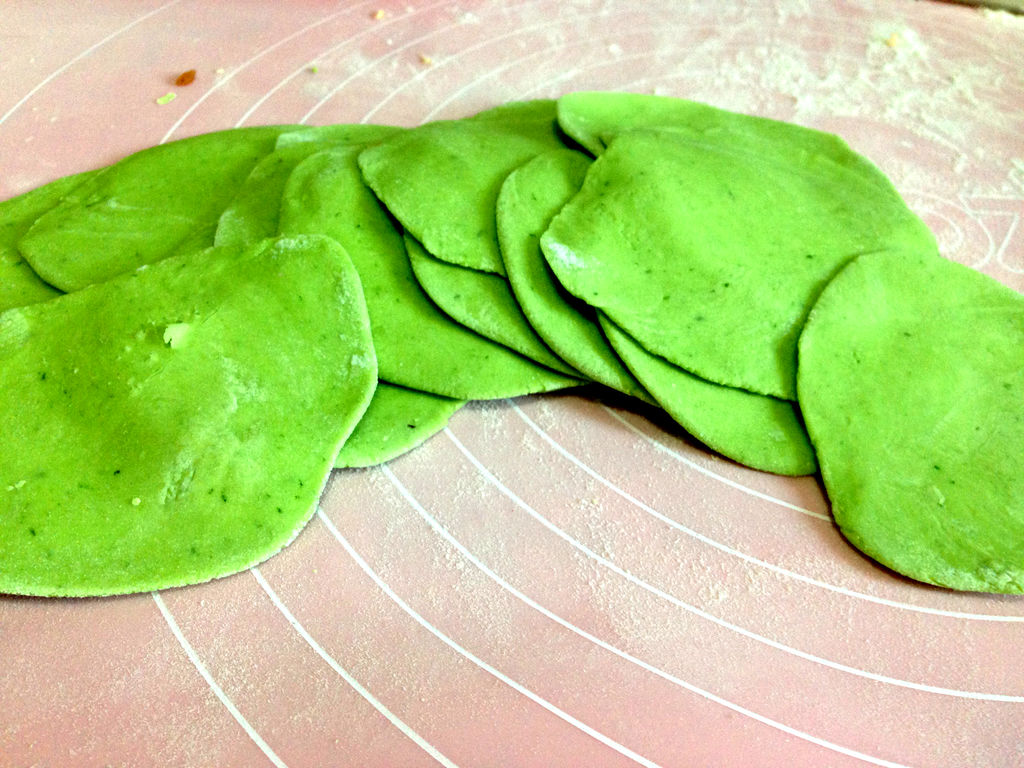 菠菜饺子皮