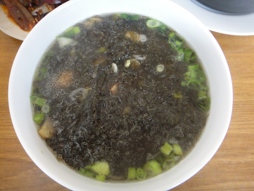 紫菜葱花汤