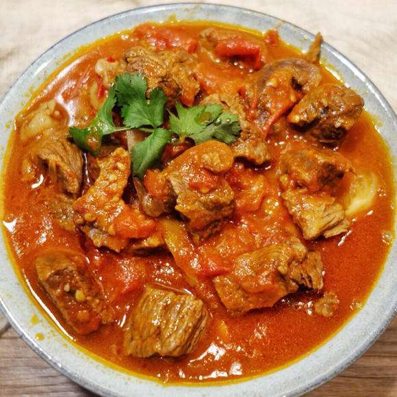 塔吉锅菜谱(16)番茄酱焖牛肉