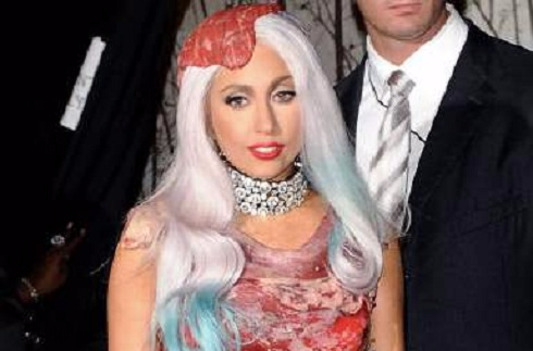 lady gaga肉片装