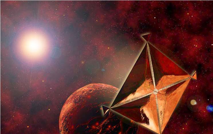  p>太阳帆飞船靠阳光漫游太空,不携带 a target="_blank" href="/item