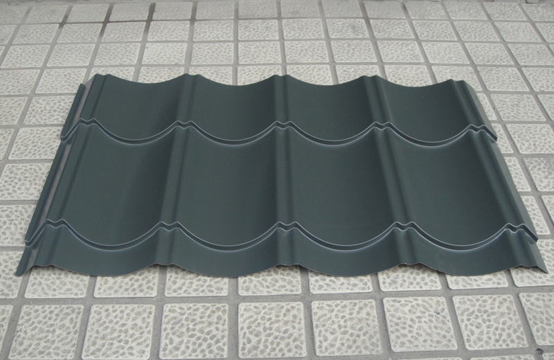 仿古彩钢琉璃瓦