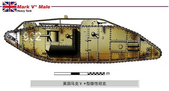  p data-id="gnwm5t80l4">马克Ⅰ型坦克是1916年英国制造的新式武器