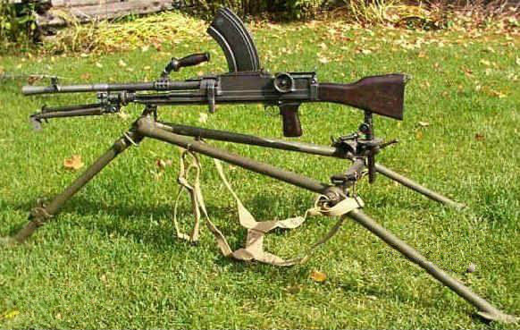 英国"布伦"l4a4式7.62mm轻机枪