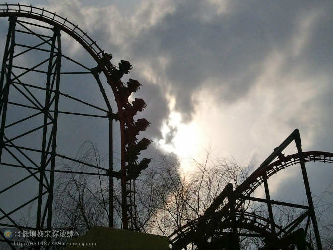 4th dimension roller coaster