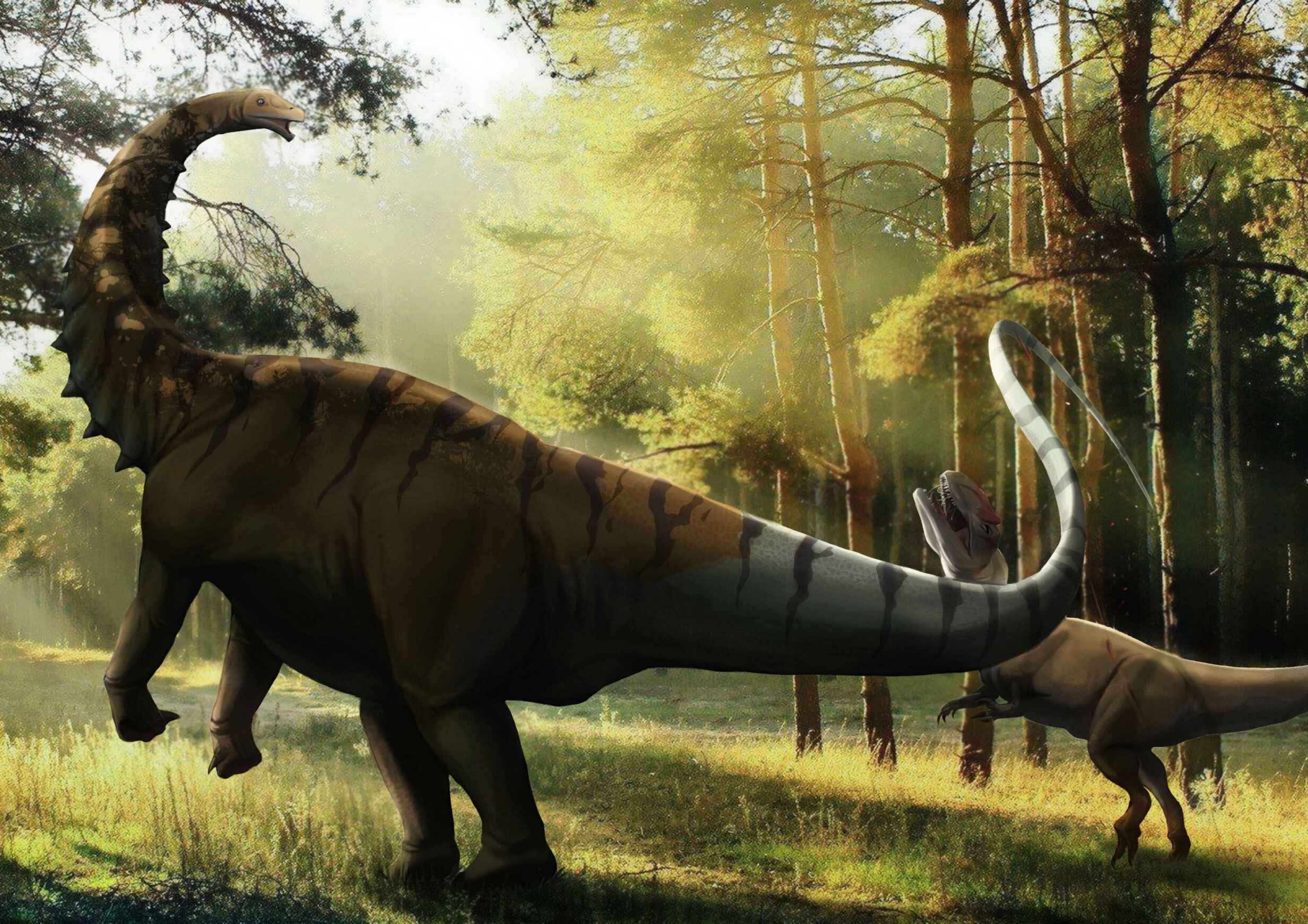  p> b>雷龙(brontosaurus) /b>是蜥脚下目恐龙的一个属.