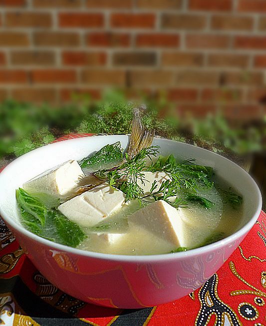 芥菜豆腐鱼汤