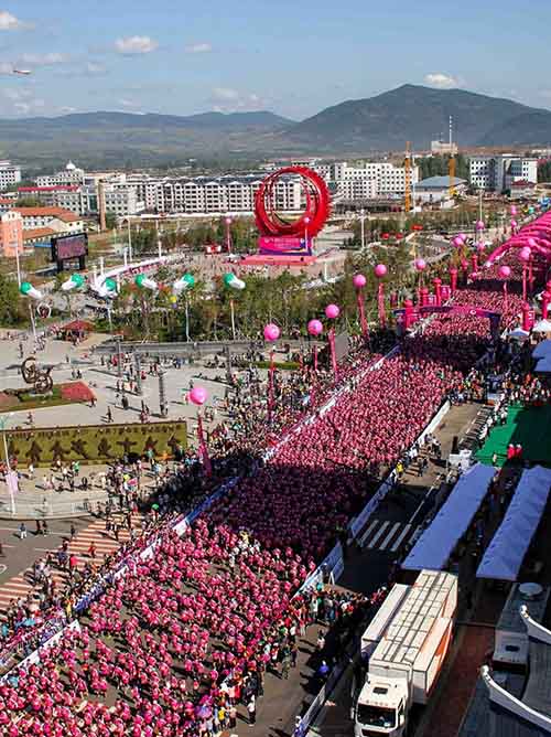 2014和龙国际半程马拉松赛