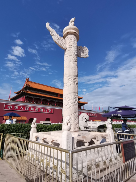 华表（标志或装饰用的大柱）_百度百科
